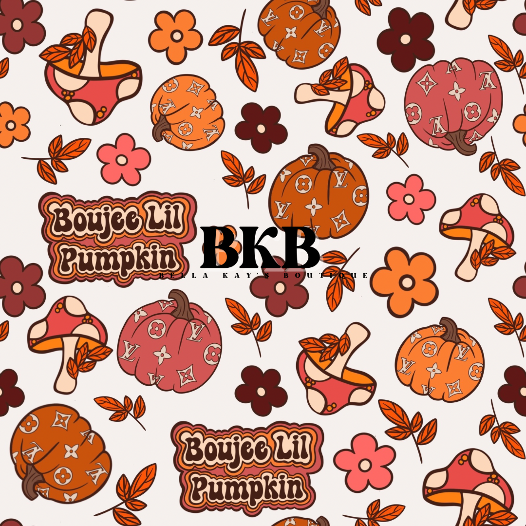 Boujee lil pumpkin