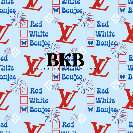 Fojlv red white boujee
