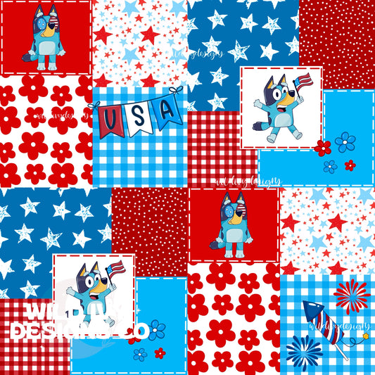 BlueyFOJ patchwork