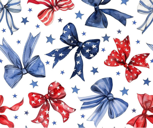 Stars & stripes  Fourth of July bows