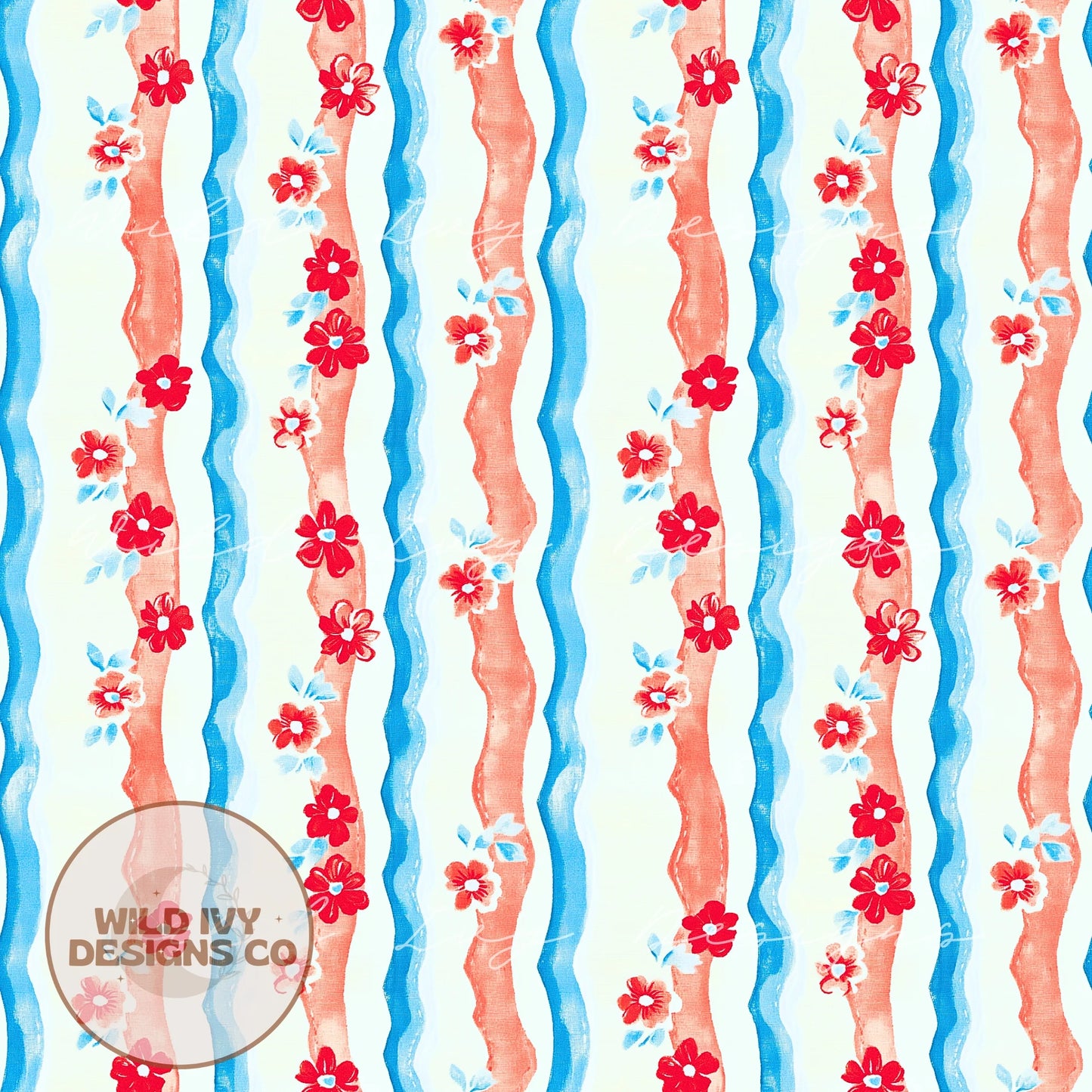 Wavy floral FOJ