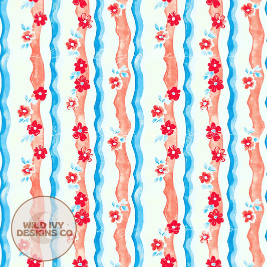Wavy floral FOJ
