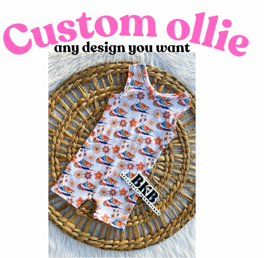 Custom design Ollie (any design you want)