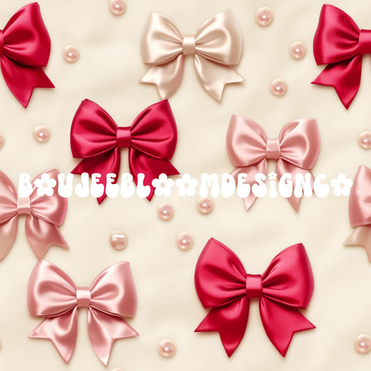 Satin bows