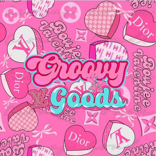 Pink Boujee hearts