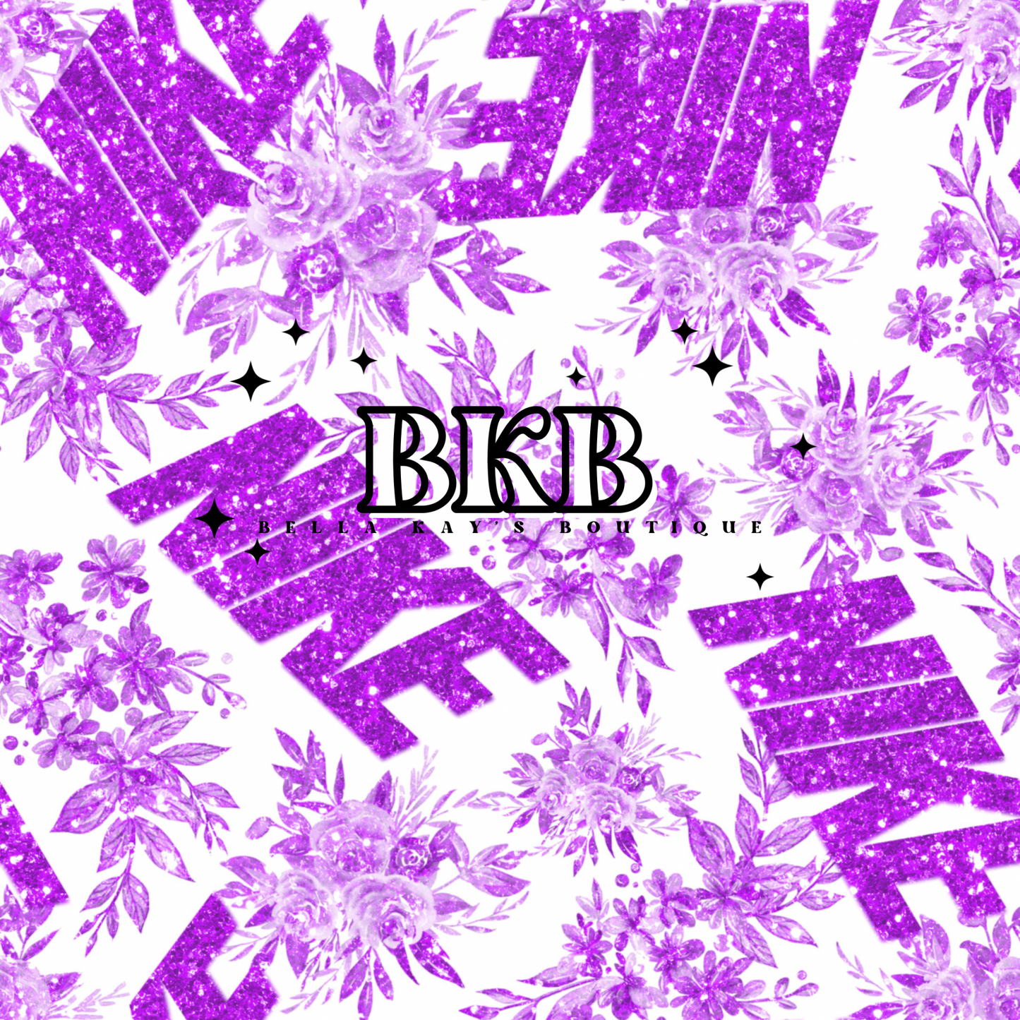 Purple sparkle NLS