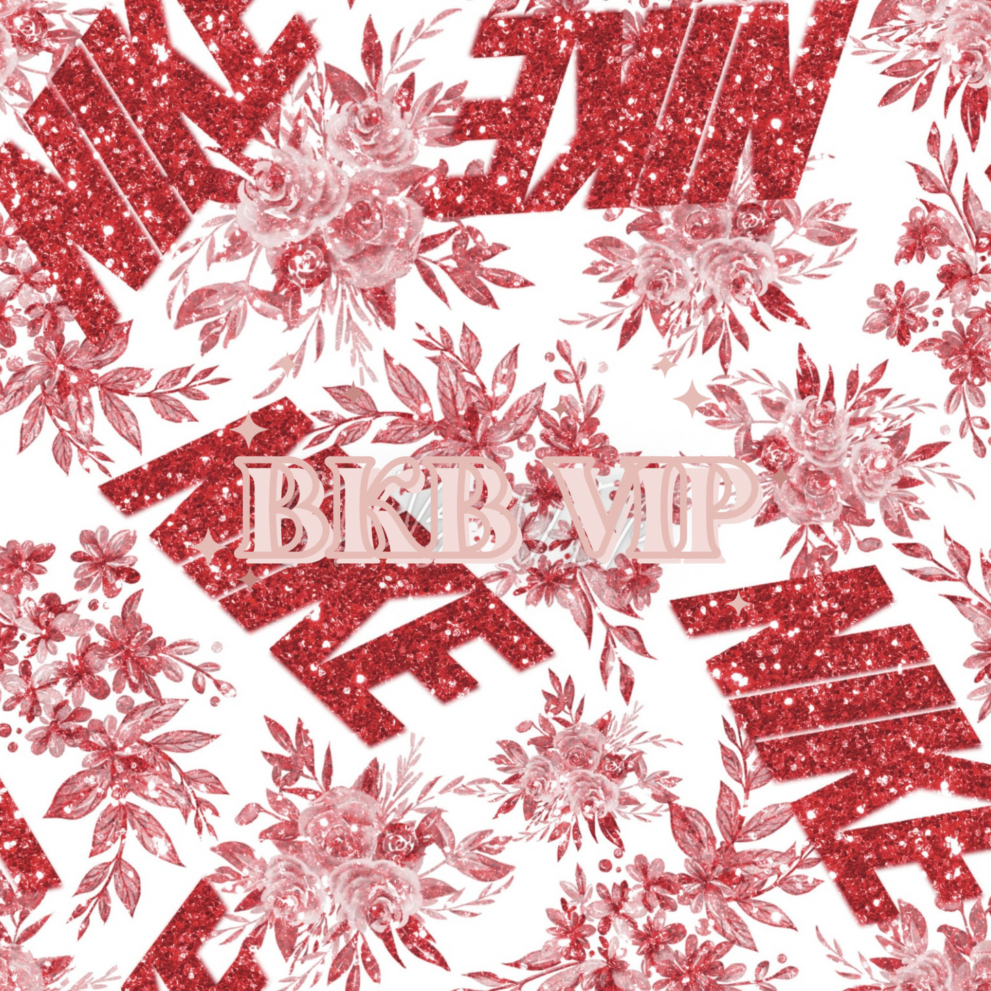 Red sparkle NLS