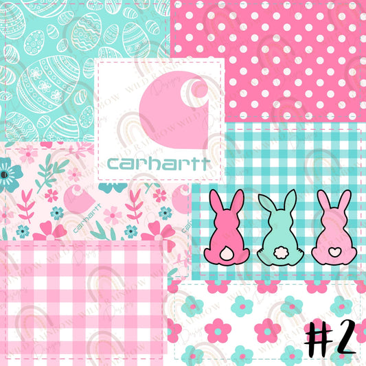 Patchwork Easter floralcarhartt