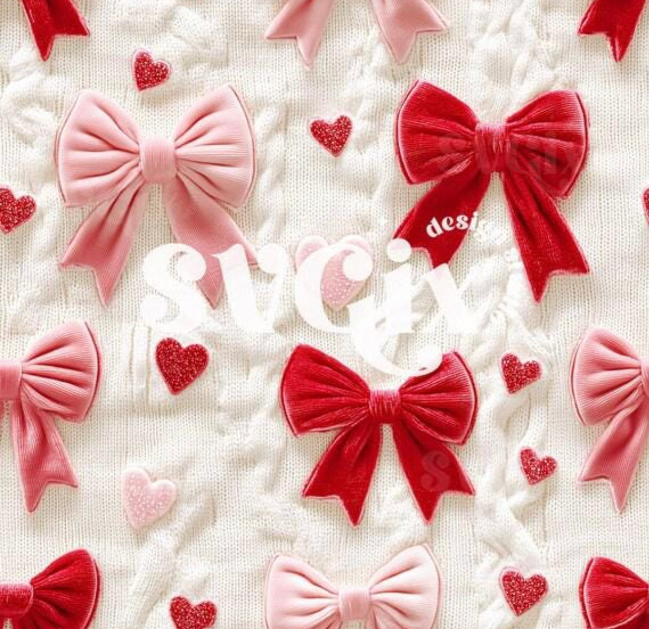 3d vday bows
