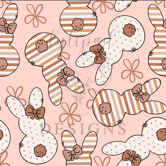 Stripped boho bunnies