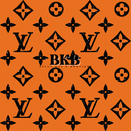 Orange w black sparklelv
