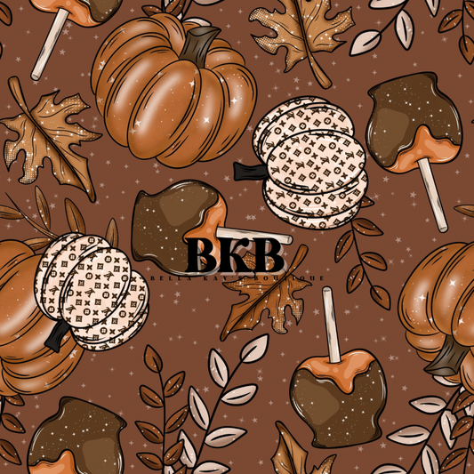Boujee pumpkins & dipped apples
