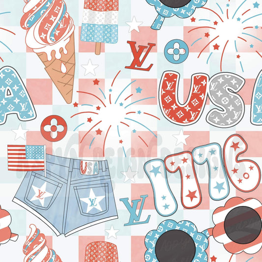 FOJ checkered 1776