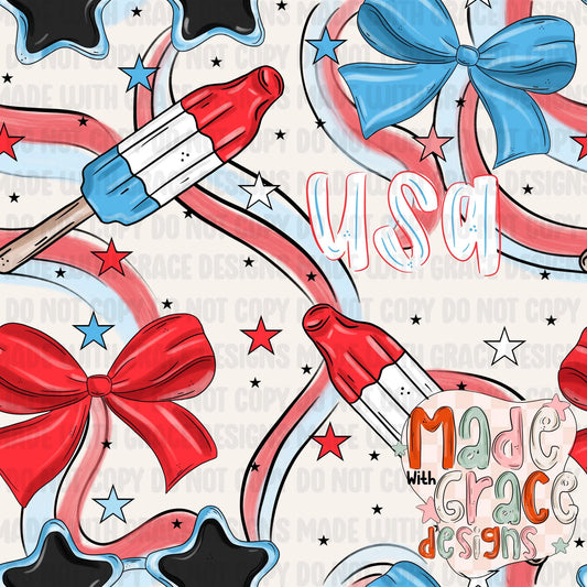 3d bomb pop & bows