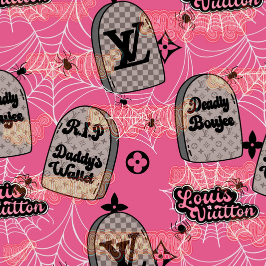 Rip daddy's wallet pink
