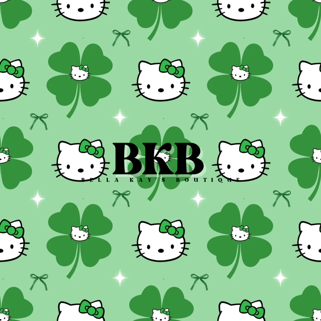 Hellokitty& clovers