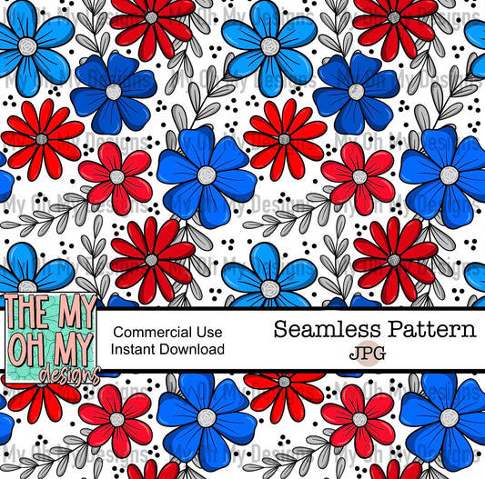 Neon floral