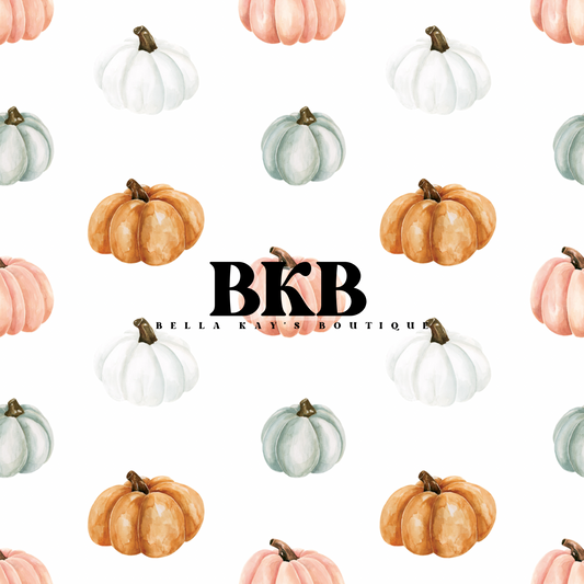 Pastel pumpkins