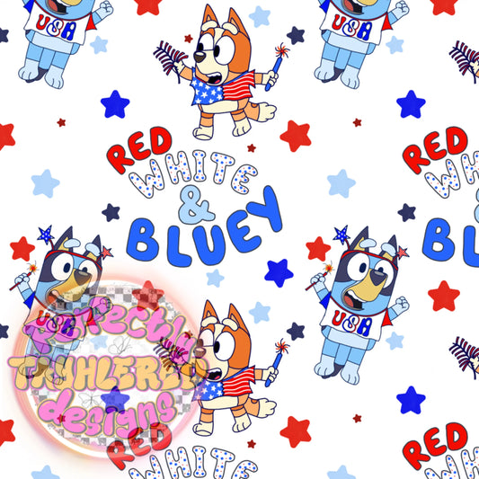 Red white andBluey