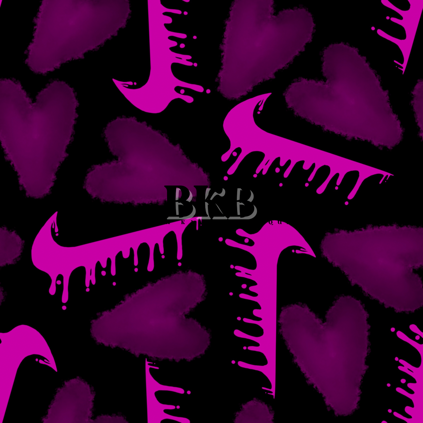 Pink heart drip NLS