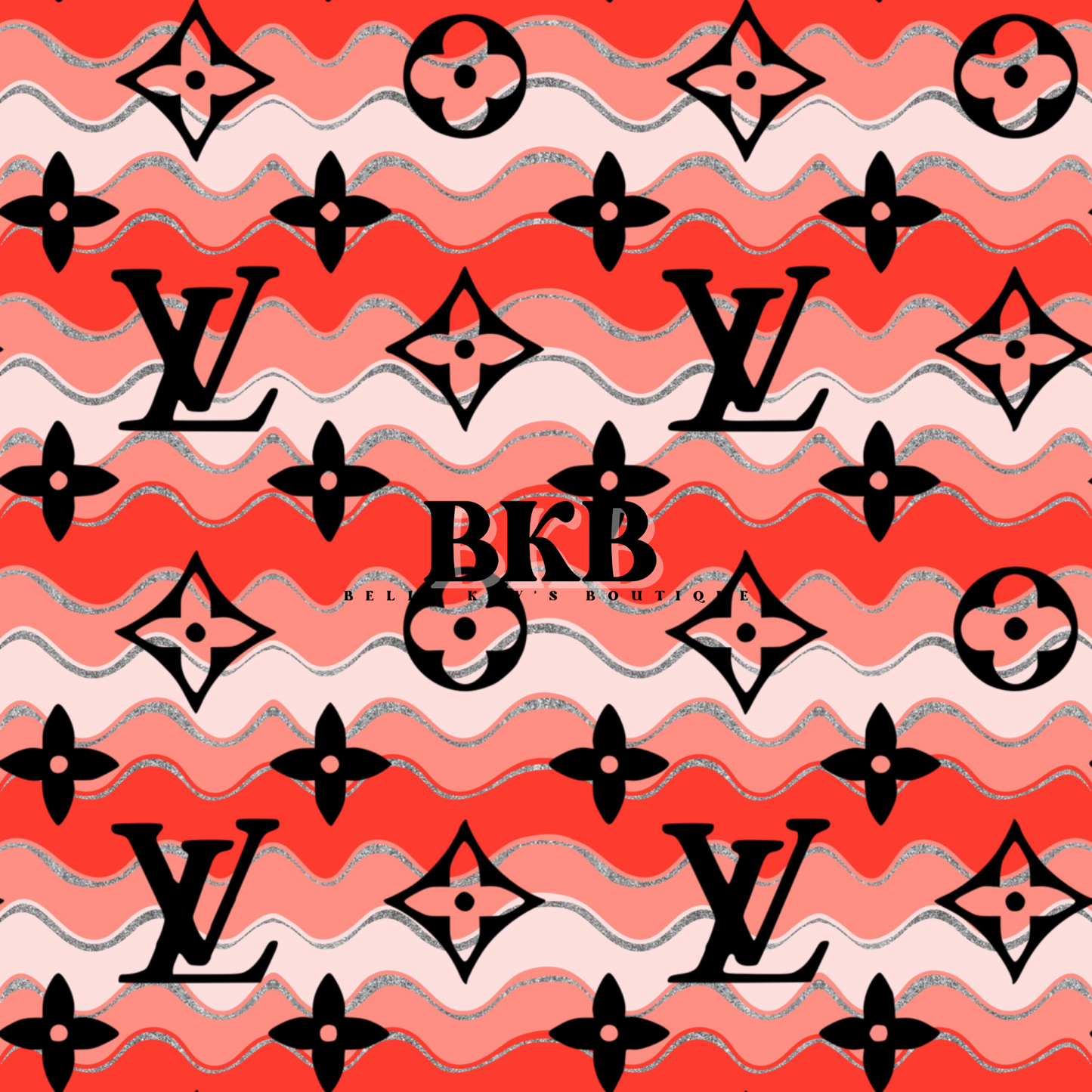 Red sparkle wavylv Christmas CLSPO