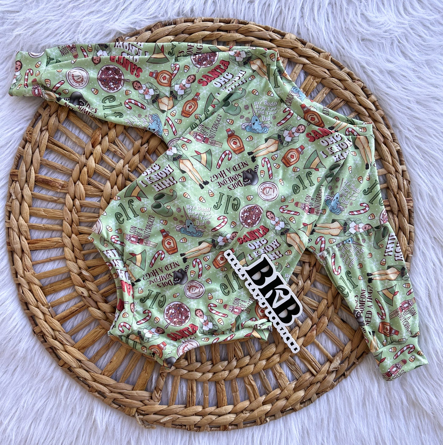 Greenelf long sleeved romper