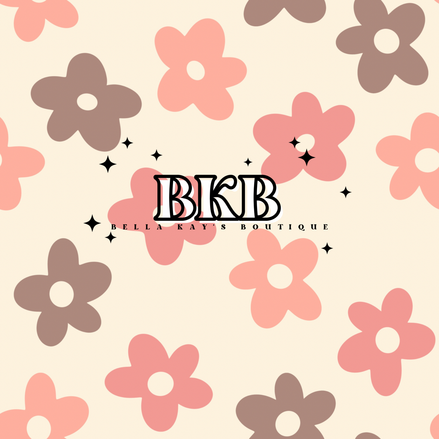 Brown & pink flowers SPO